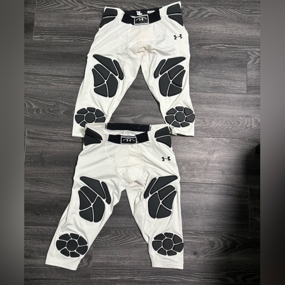Under Armour Black and White Floral Sweatpants